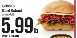 Mariano's Eckrich Hard Salami offer
