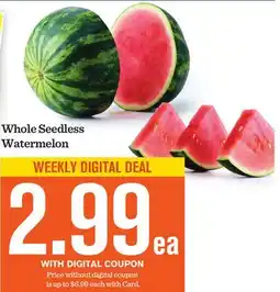 Mariano's Whole Seedless Watermelon offer
