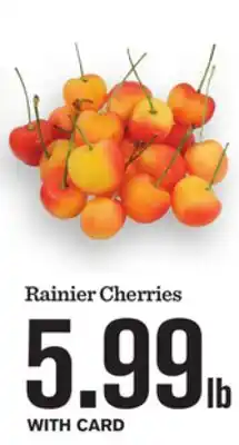 Mariano's Rainier Cherries offer
