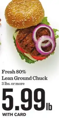 Mariano's Fresh 80% Lean Ground Chuck offer