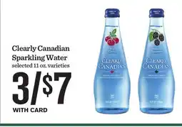 Mariano's Clearly Canadian Sparkling Water offer