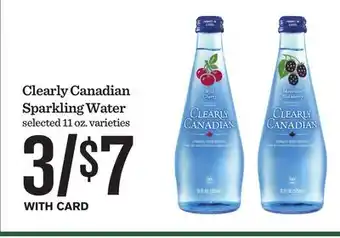 Mariano's Clearly Canadian Sparkling Water offer