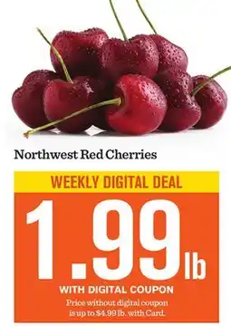 Mariano's Northwest Red Cherries offer