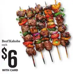 Mariano's Beef Kabobs offer