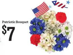 Mariano's Patriotic Bouquet offer
