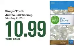 Mariano's Simple Truth Jumbo Raw Shrimp offer