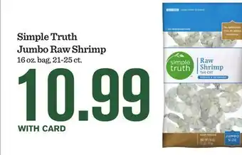 Mariano's Simple Truth Jumbo Raw Shrimp offer