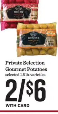 Mariano's Private Selection Gourmet Potatoes offer