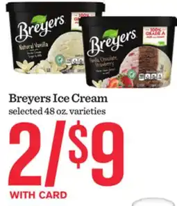 Mariano's Breyers Ice Cream offer