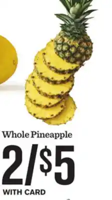 Mariano's Whole Pineapple offer