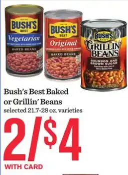 Mariano's Bush's Best Baked or Grillin' Beans offer