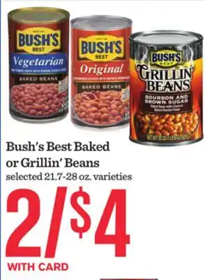 Mariano's Bush's Best Baked or Grillin' Beans offer