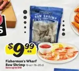 Winn Dixie Fisherman's Wharf Raw Shrimp offer