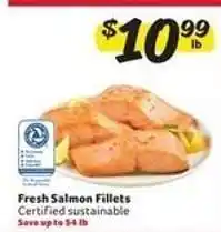 Winn Dixie Fresh Salmon Fillets offer