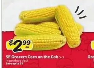Winn Dixie SE Grocers Corn on the Cob offer