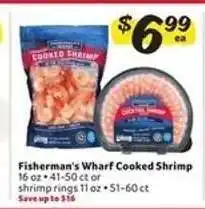 Winn Dixie Fisherman's Wharf Cooked Shrimp offer
