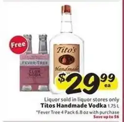 Winn Dixie Titos Handmade Vodka offer