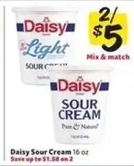 Winn Dixie Daisy Sour Cream offer
