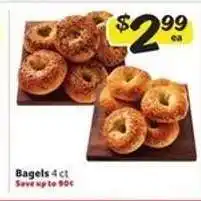Winn Dixie Bagels offer