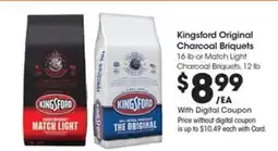 Kroger Kingsford Original Charcoal Briquets offer
