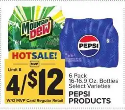 Food Lion Pepsi Products offer