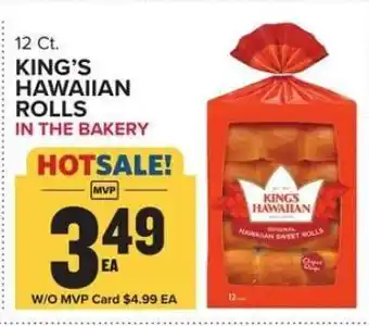 Food Lion King's Hawaiian Rolls offer