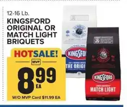 Food Lion Kingsford Original or Match Light Briquets offer
