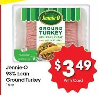 Kroger Jennie-O 93% Lean Ground Turkey offer