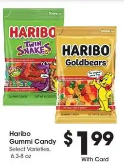 Kroger Haribo Gummi Candy offer