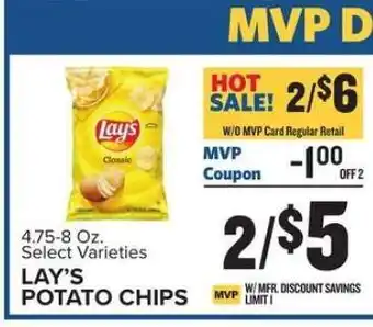 Food Lion Lay's Potato Chips offer