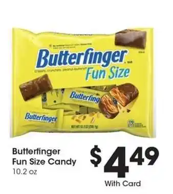 Kroger Butterfinger Fun Size Candy offer