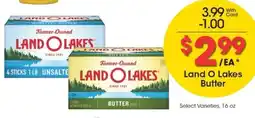 Kroger Land O Lakes Butter offer