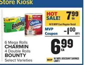 Food Lion Charmin & Bounty offer