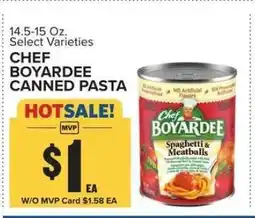 Food Lion Chef Boyardee Canned Pasta offer