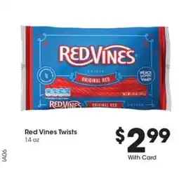 Kroger Red Vines Twists offer