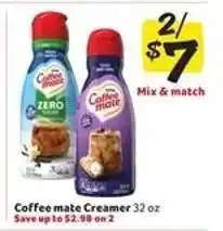 Winn Dixie Coffee mate Creamer offer