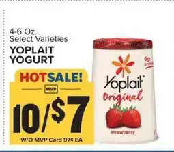 Food Lion Yoplait Yogurt offer