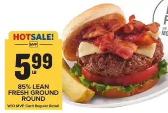 Food Lion 85% Lean Fresh Ground Round offer