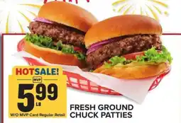 Food Lion Fresh Ground Chuck Patties offer