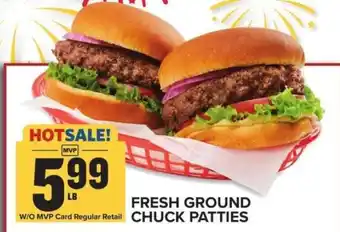 Food Lion Fresh Ground Chuck Patties offer