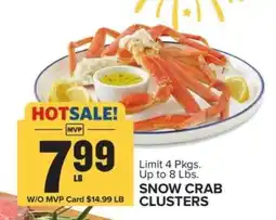 Food Lion Snow Crab Clusters offer