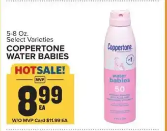Food Lion COPPERTONE WATER BABIES offer