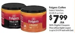 Kroger Folgers Coffee offer