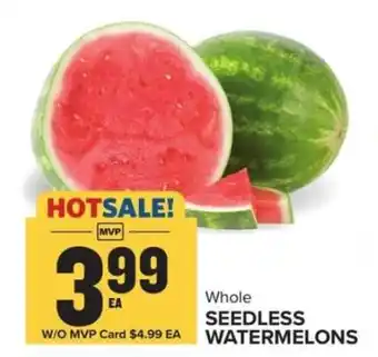 Food Lion Whole Seedless Watermelons offer