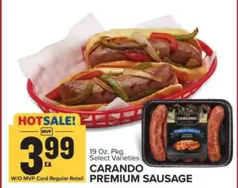 Food Lion CARANDO PREMIUM SAUSAGE offer