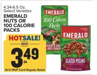 Food Lion Emerald Nuts or 100 Calorie Packs offer