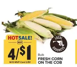 Food Lion FRESH CORN ON THE COB offer