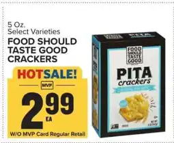 Food Lion FOOD SHOULD TASTE GOOD CRACKERS offer