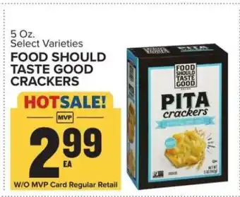 Food Lion FOOD SHOULD TASTE GOOD CRACKERS offer