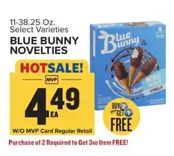 Food Lion Blue Bunny Novelties offer